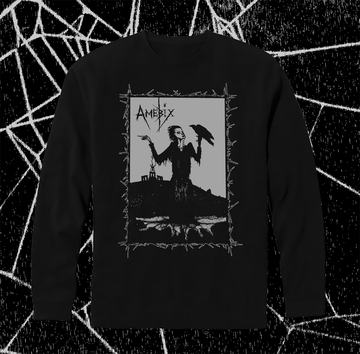 AMEBIX - DUAL SIDED LONG SLEEVE – Grave Shift Press LLC
