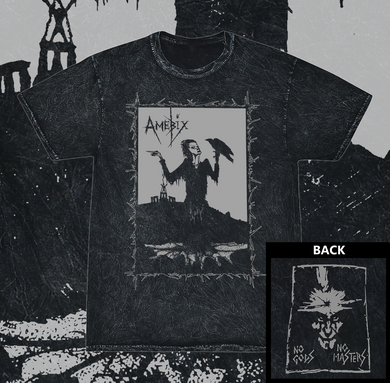 AMEBIX - DUAL SIDED ACID WASH T-SHIRT