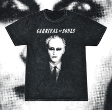 Load image into Gallery viewer, CARNIVAL OF SOULS (1962) - &quot;PORTRAIT&quot; ACID WASH T-SHIRT