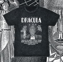 Load image into Gallery viewer, DRACULA - SPANISH VERSION ACID WASH T-SHIRT