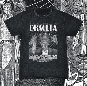 DRACULA - SPANISH VERSION ACID WASH T-SHIRT