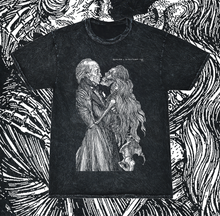 Load image into Gallery viewer, EDMUND SULLIVAN (1869-1933) - &quot;THE VISION OF SIN&quot; ACID WASH T-SHIRT