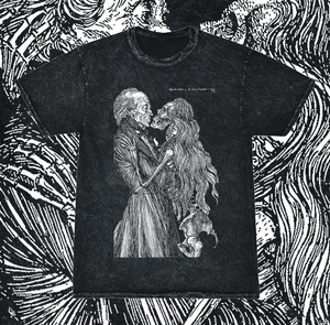 EDMUND SULLIVAN (1869-1933) - "THE VISION OF SIN" ACID WASH T-SHIRT