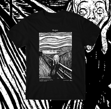 Load image into Gallery viewer, EDVARD MUNCH - GESCHREI 1896 T-SHIRT - Grave Shift Press LLC