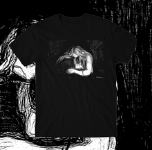 Load image into Gallery viewer, EDVARD MUNCH - "VAMPIRE II" 1895 T-SHIRT - Grave Shift Press LLC