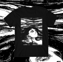 Load image into Gallery viewer, EDVARD MUNCH - "ON THE WAVES OF LOVE" 1896 T-SHIRT - Grave Shift Press LLC