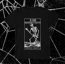 Load image into Gallery viewer, GRAVE SHIFT - DEATH TAROT TEE - Grave Shift Press LLC