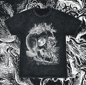 OTTO DIX - "SKULL (SCHÄDEL)" 1924 ACID WASH T-SHIRT