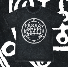 Load image into Gallery viewer, PAIMON SIGIL - ACID WASH T-SHIRT