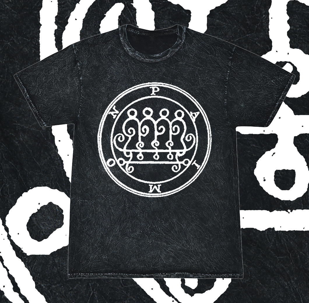 PAIMON SIGIL - ACID WASH T-SHIRT