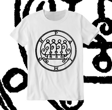 Load image into Gallery viewer, PAIMON SIGIL - WHITE T-SHIRT
