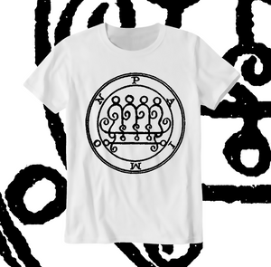 PAIMON SIGIL - WHITE T-SHIRT