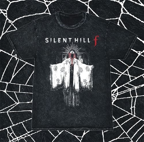 SILENT HILL F - LIMITED ACID WASH T-SHIRT