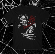 Load image into Gallery viewer, THE CRIMSON GHOST (1946) - &quot;LAUGHING SKULL&quot; T-SHIRT - Grave Shift Press LLC