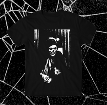 Load image into Gallery viewer, THE CRIMSON GHOST (1946) - "MAD SKULL" T-SHIRT - Grave Shift Press LLC