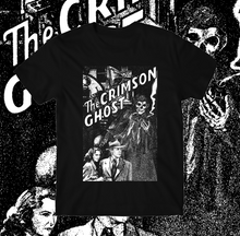 Load image into Gallery viewer, THE CRIMSON GHOST (1946) - "BAD SKULL" SHIRT - Grave Shift Press LLC