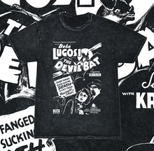 Load image into Gallery viewer, THE DEVIL BAT (1940) - &quot;MIDNIGHT DEATH&quot; ACID WASH T-SHIRT