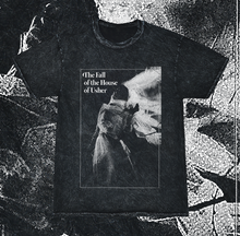 Load image into Gallery viewer, THE FALL OF THE HOUSE OF USHER (1928) - ACID WASH T-SHIRT