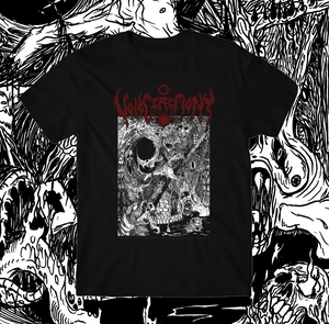 VOIDCEREMONY - "PROFANE ACCUMULATION OF EXECRABLE REVERENCE" LIMITED T-SHIRT