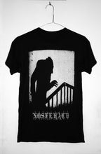 Load image into Gallery viewer, Nosferatu (1922) - &quot;Creeper&quot; Stairs T-Shirt OR Long Sleeve - Grave Shift Press LLC