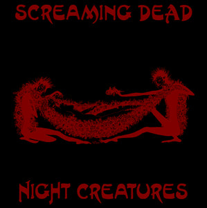 Screaming Dead - "Night Creatures" Patch /  Back Patch / Tapestry - Grave Shift Press LLC