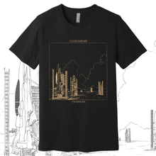 Load image into Gallery viewer, TEMPLES - "COSMODROME" T-SHIRT - Grave Shift Press LLC